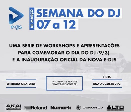 EDJs semana do DJ