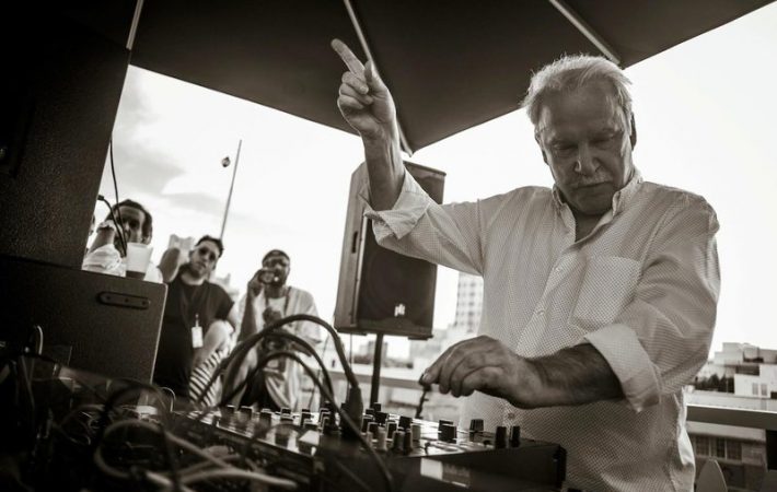 Giorgio Moroder @ Red Bull Guest House em Miami, Florida, EUA, em 2014