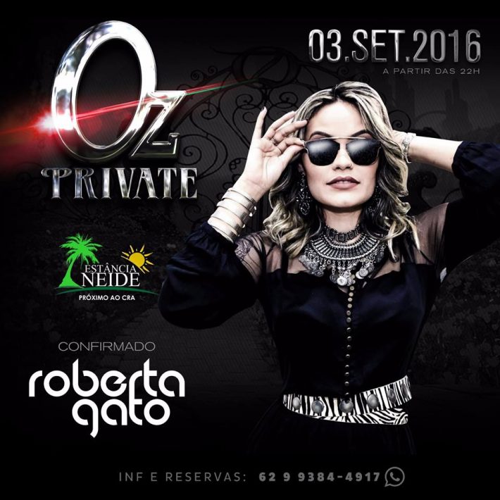 Roberta Gato DJ na Oz