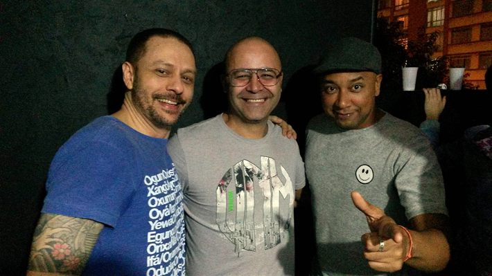 DJs Marcio Zanzi, Gu e Alex S.