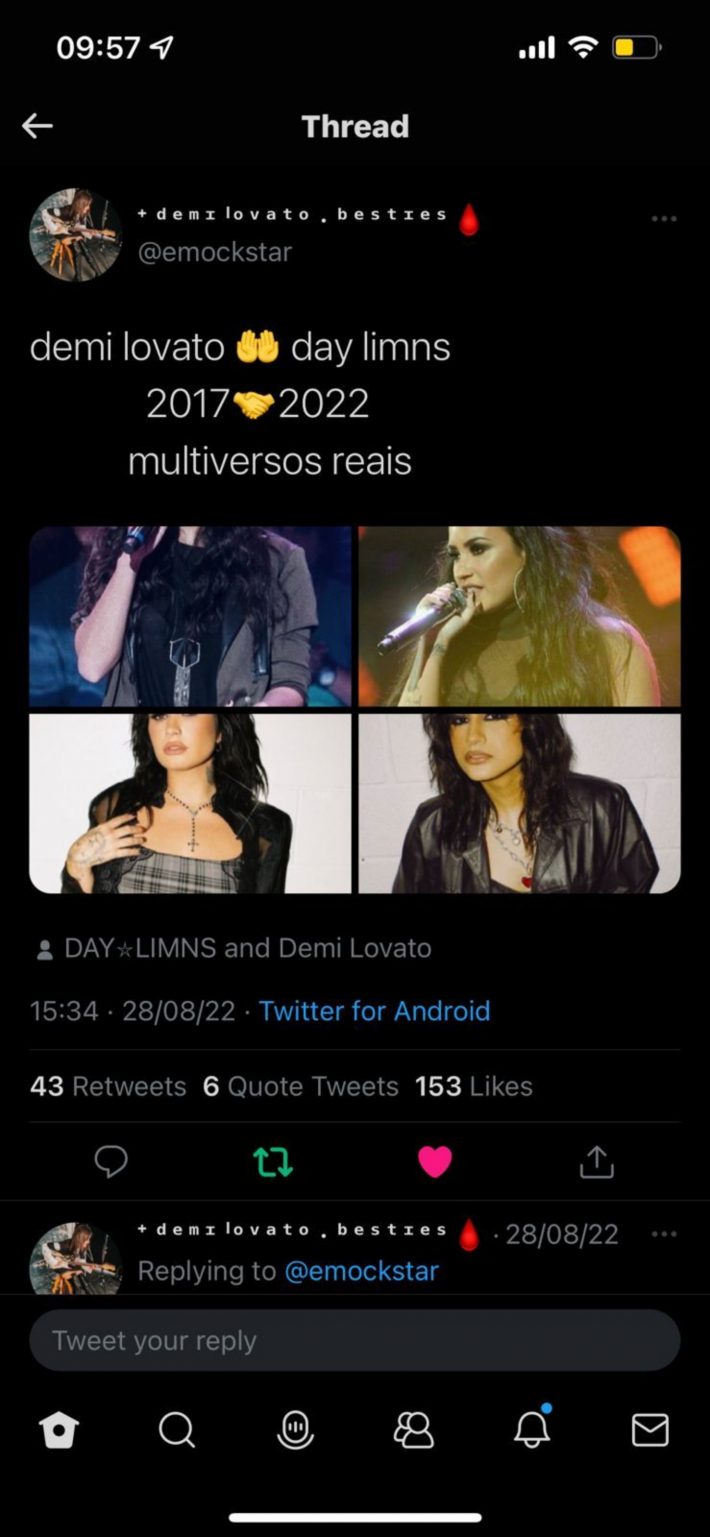 O Multiverso é Aqui Fãs Vão A Loucura Com As Semelhanças Entre Demi Lovato E Day Limns Dj Sound