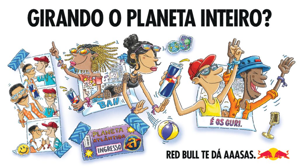 Red Bull no Planeta Atlântida