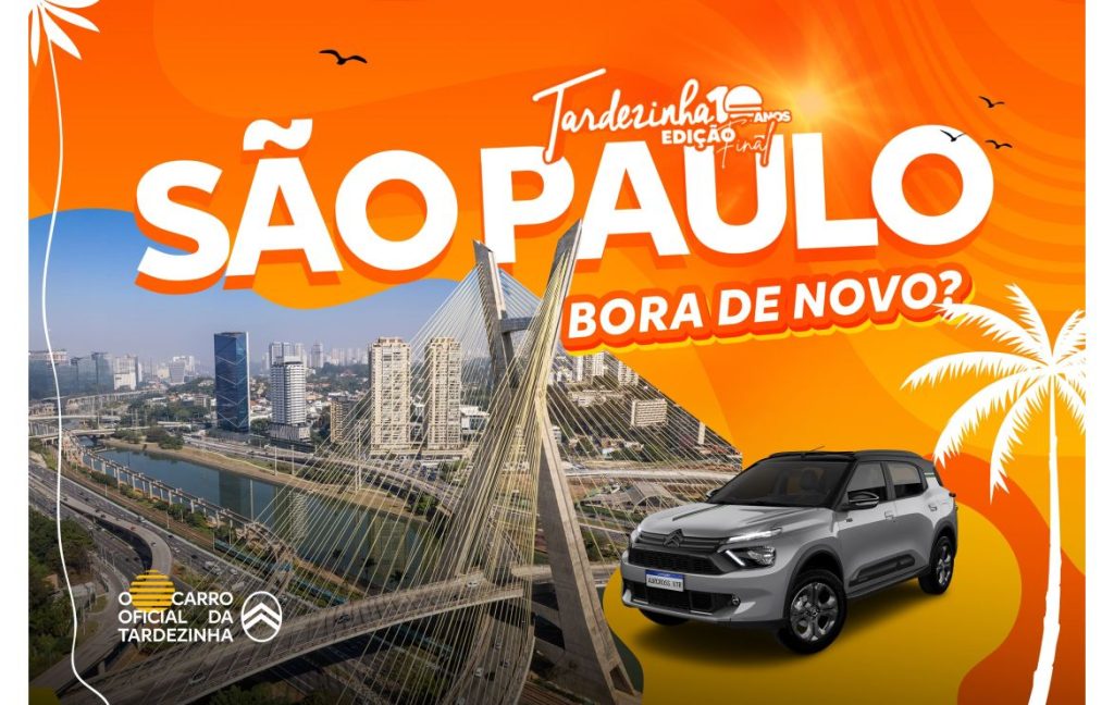Citroën marca presença em último show da turnê Tardezinha em São Paulo