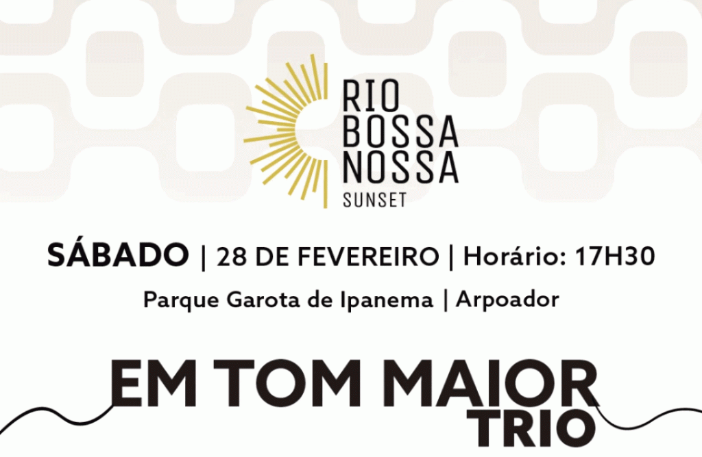 Rio Bossa Nossa promove “Sunset”