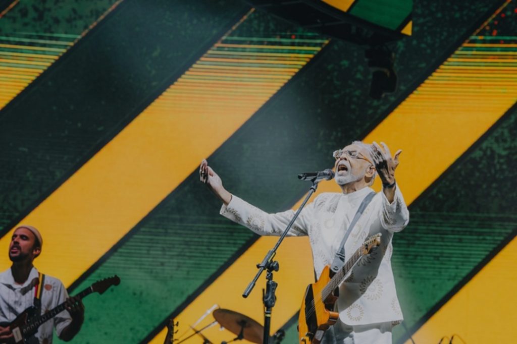 Gilberto Gil realiza último show da turnê TEMPO REI