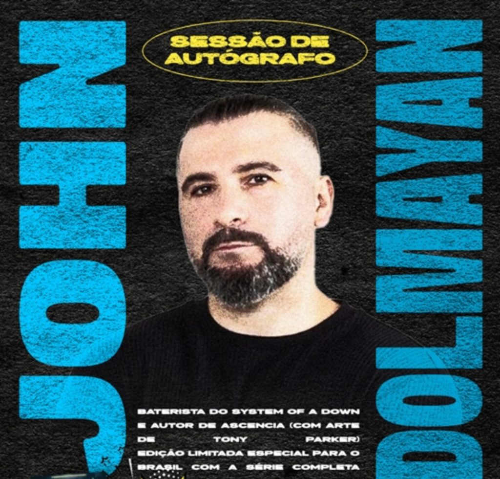 John Dolmayan, baterista do System Of A Down, inclui São Paulo em turnê