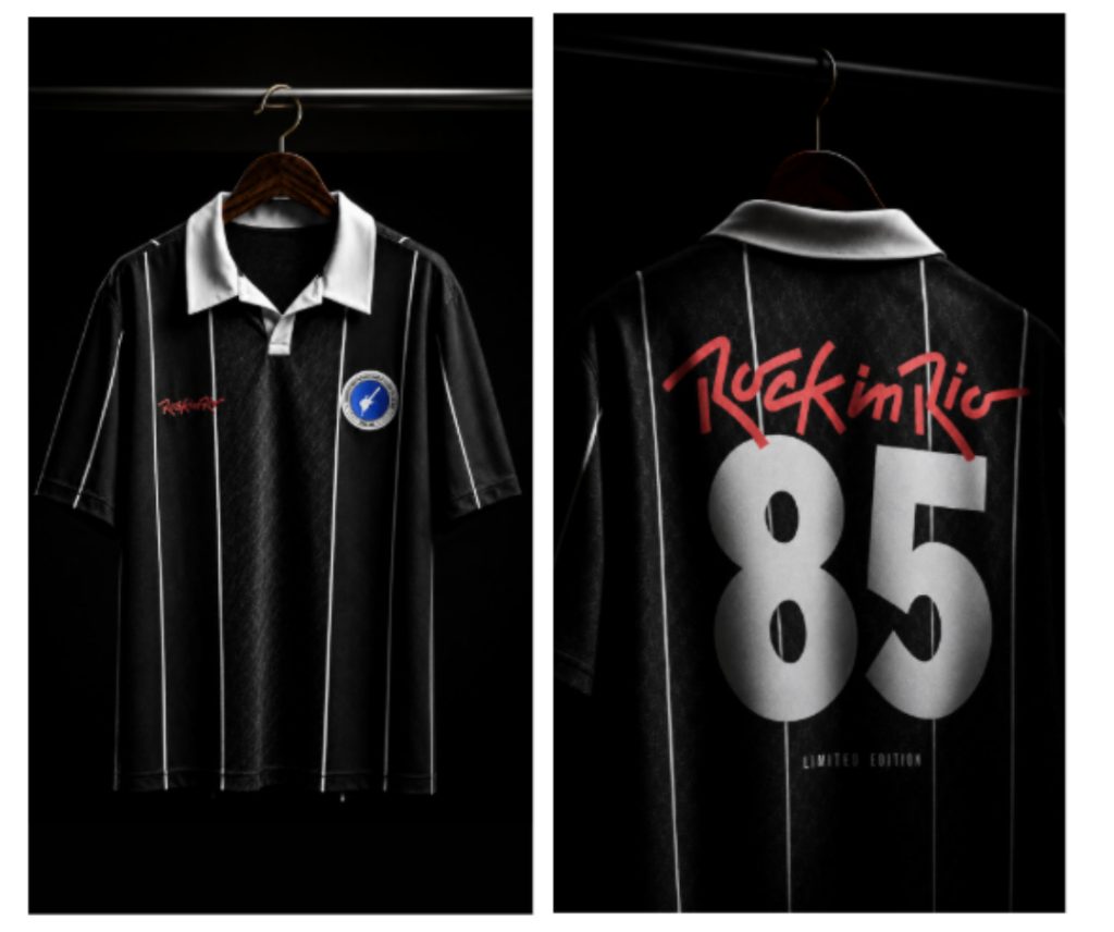 Rock in Rio e C&A lançam jersey comemorativa inspirada em 1985
