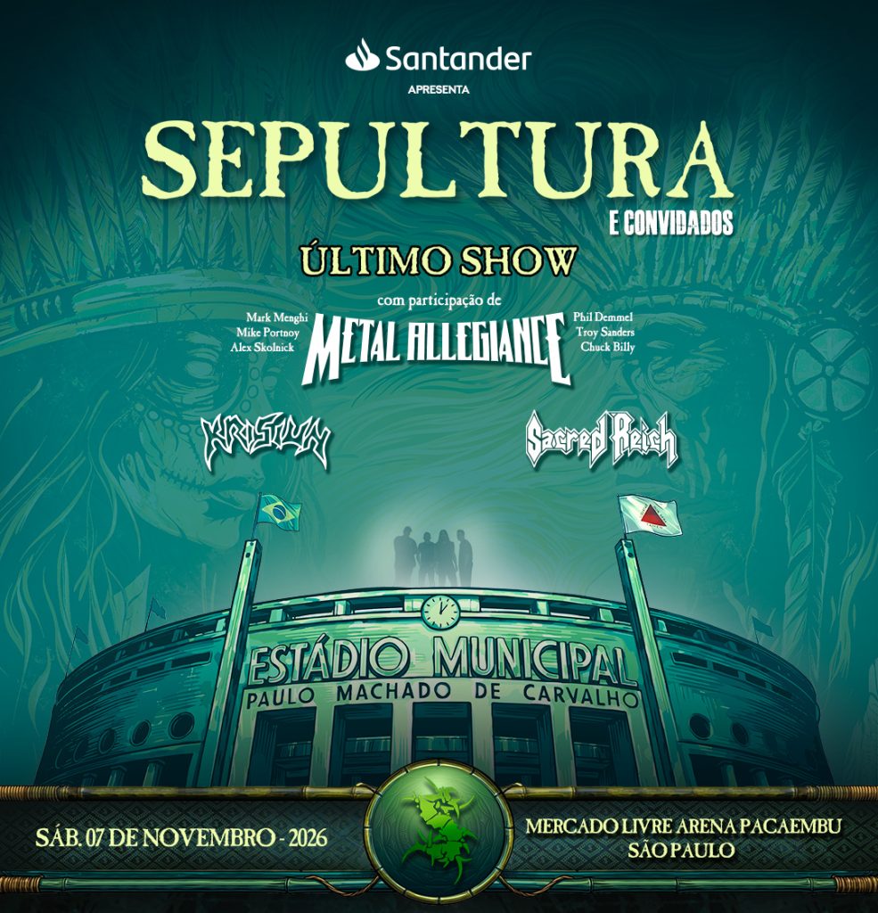 Sepultura anuncia última apresentação da carreira em São Paulo