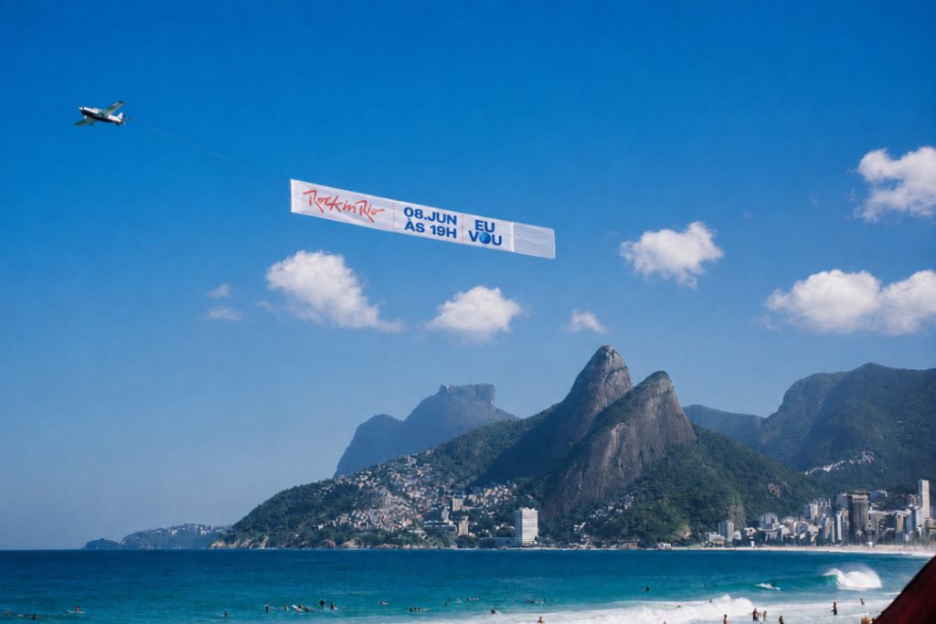 Em pleno feriadão, Rock in Rio toma o céu e as ruas do Rio de Janeiro