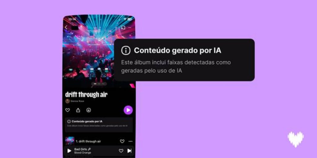 Deezer: Faixas geradas por IA ultrapassam 50% dos novos uploads