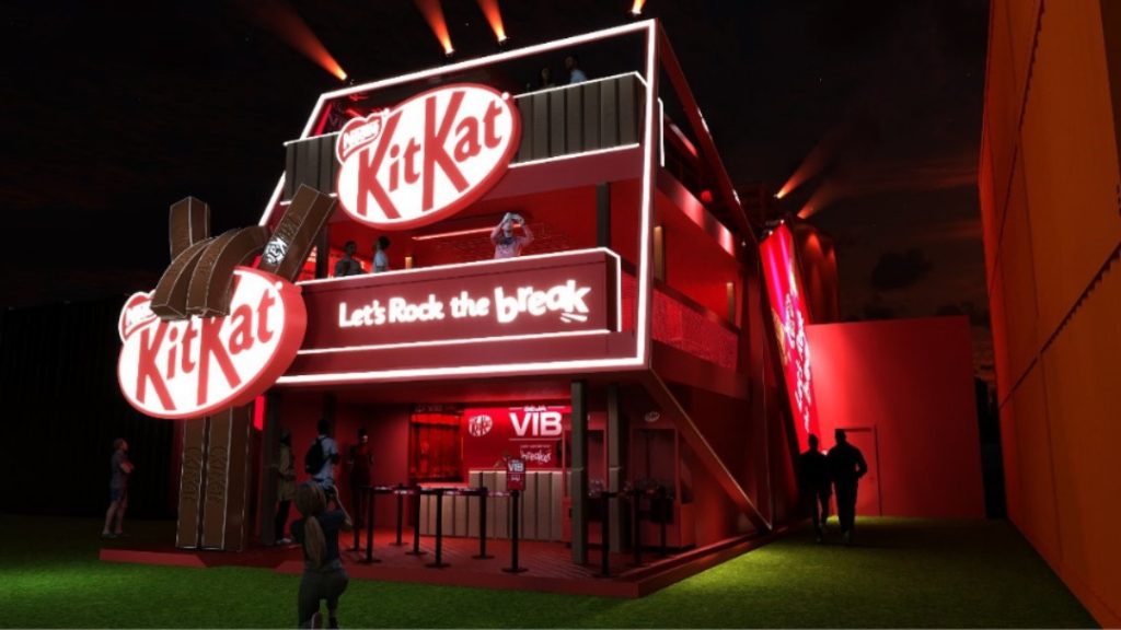 KitKat® apresenta estande interativo com três andares e lança plataforma de collabs