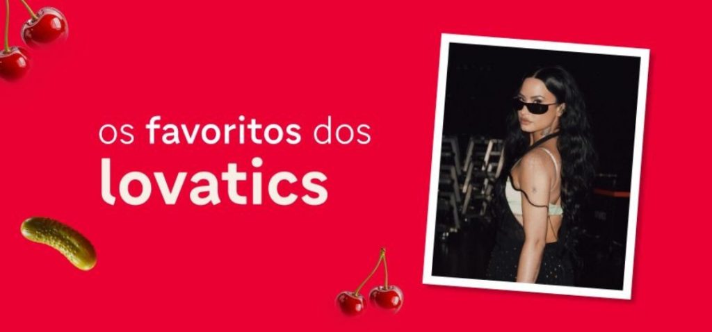 iFood anuncia parceria com Demi Lovato