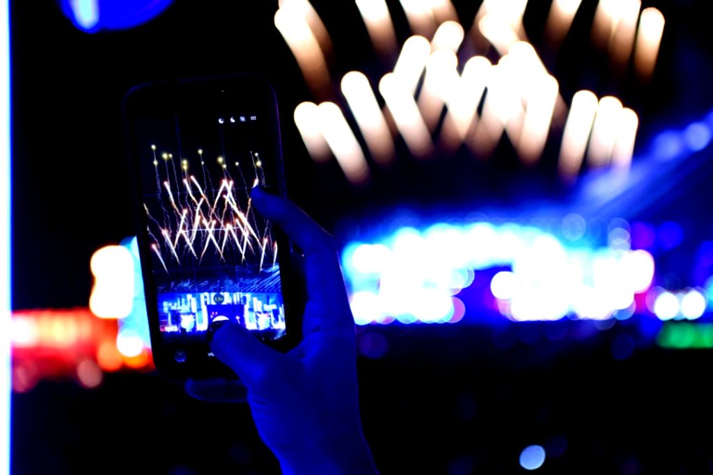 Rede da TIM no Rock in Rio Brasil 2026