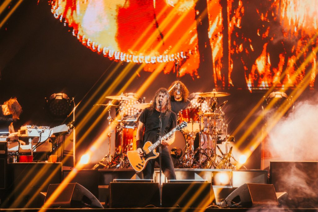 Novo Palco Mundo impressiona e recebe show histórico de Foo Fighters