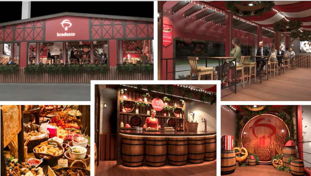 Bradesco leva experiências interativas para a 41ª Oktoberfest Blumenau